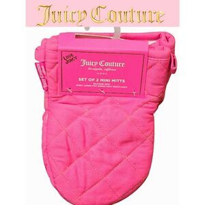 Juicy Couture Crown Logo Set of 2 Mini Mitts